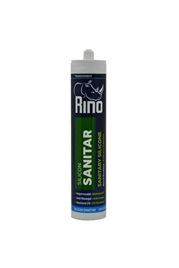 Rino Rino Sanitary Silicone, Transparent, 280 ml