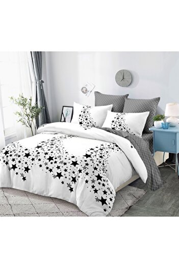 Happy Home FINET bed linen, double bed, without elastic, 6 pieces, 230x250cm