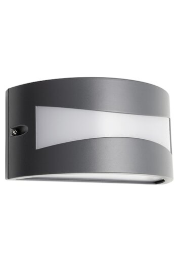 Actual Investing Outdoor LED wall light Asti 90188, 10W, 610lm, warm light, IP54, dark gray