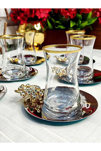 Paşabahçe Tea set 12 pieces