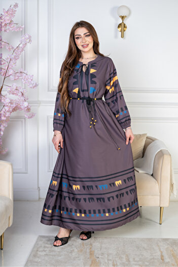 Ron Long printed jalabiya