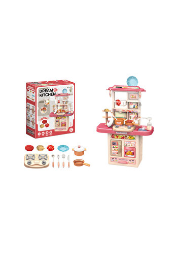 TSUMAB Dream Kitchen Play Set – DIY Cooking and Dining Toy for Kids