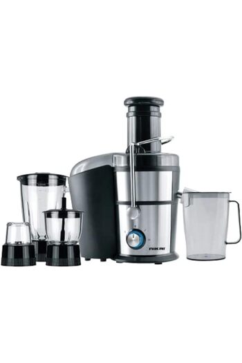 Nikai 4 IN 1 FOOD PROCESSOR-NFP881G WITH GLASS JARS
