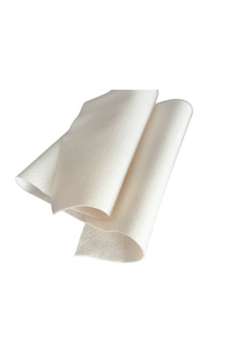 feltland Felt, soft felt 1mm 25X55cm, white