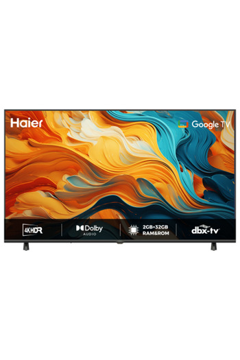 Haier 65-inch 4k UHD Smart TV with Speaker Google TV OS Model H65K85FUX