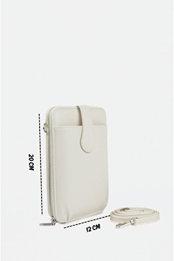 Mazel Design 788 Genuine Leather Premium Strap Phone Bag and Wallet - Magnetic Closure, Crossbody Model