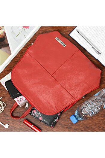 Other Beltimore small handy leather backpack bag