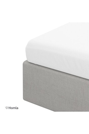 Other Fitted sheet | DANIELLE | satin white | 160x200 cm | 916308