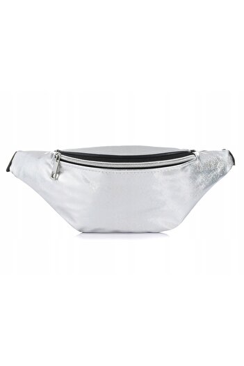 Other Holo lines waist bag women's waist bag silver