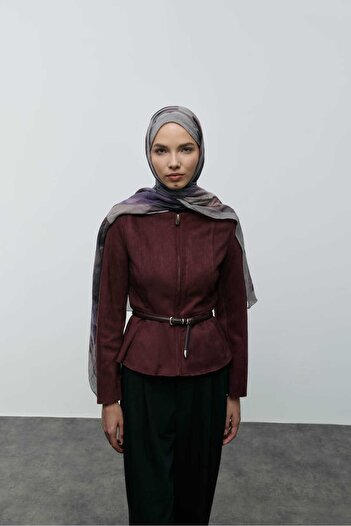 Modakaşmir Natura Pattern Bamboo Shawl