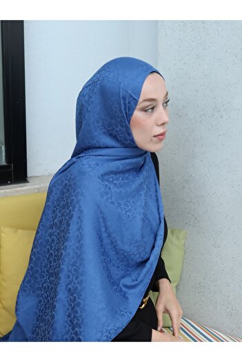 Modakaşmir Silky Jacquard Series Neva Pattern Shawl
