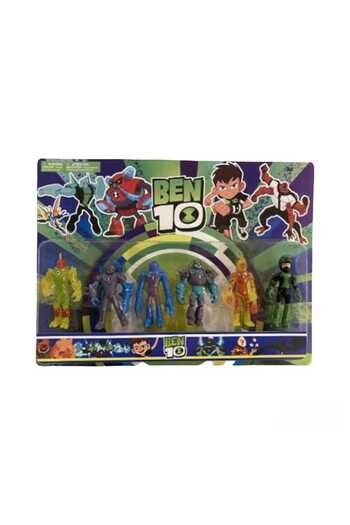 Virtual Trend Set 6 figurine Virtual Trend®, Ben 10, multicolor, +3 ani 9 cm