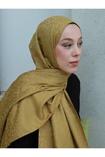Modakaşmir Silky Jacquard Series Neva Pattern Shawl