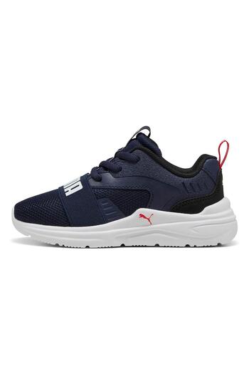 Puma Soft Wired 2 Lace Up Shoes - White/Navy