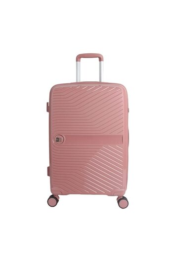 SHOPIENS Travel Trolley, Pink Model, 87L, 4 Swivel Wheels, 3 Handles, Code Lock System, MYONNA IT & E-