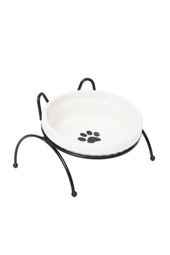 Other Bowl | CATTY | white on metal stand | 12 cm | 848563