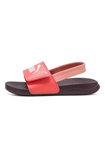 Puma Popcat 20 Backstrap Slides - Peach Frost/Midnight Plum/Pink Fruit