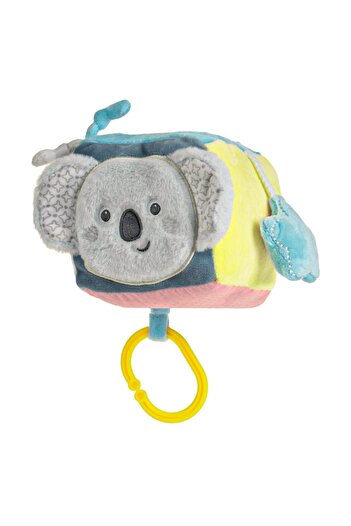 SHOPIENS Hanging Toy, Koala Model, Multicolor, With Mirror and Rattle, 11x11x11cm, MYONNA IT & E-