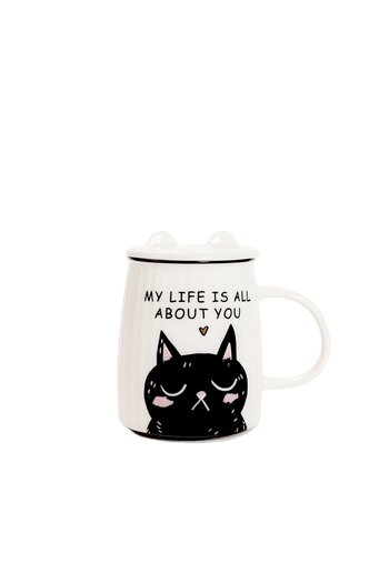 Other Mug | MILU | with cat and lid | 0.45 l | 859859