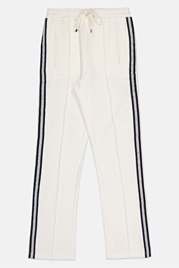 Reiko Women Street Fit Solid Straight Leg Pants, White