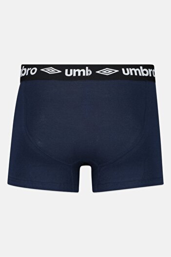 UMBRO Men 3Pcs Brand Logo Boxer Briefs, Multicolor