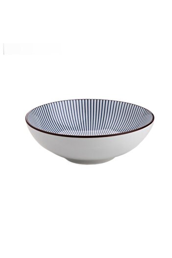 Other Bowl | NAVIA | navy blue with brown rim | 21 cm | 895505