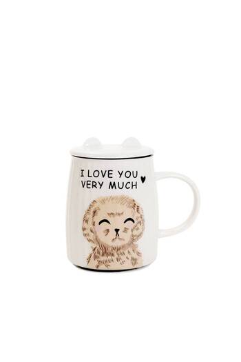Other Mug | MILU | with dog and lid | 0.45 l | 859866