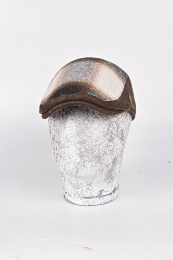 mercantoptan Winter Lumberjack Luxury Wool London Model British Men's Cap Hat