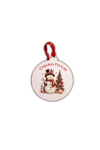 roviana "Merry Christmas" snowman globe