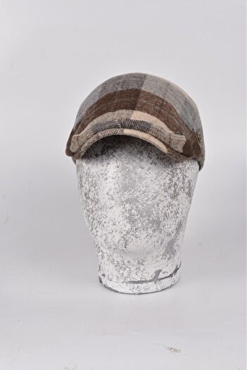 mercantoptan Winter Lumberjack Luxury Wool London Model British Men's Cap Hat