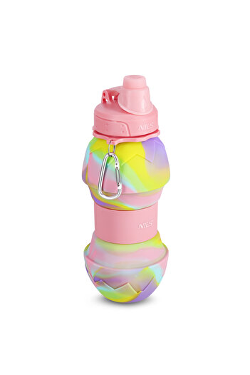 Other NC4102 SILICONE FOLDING BIDON 700ML PINK NILS