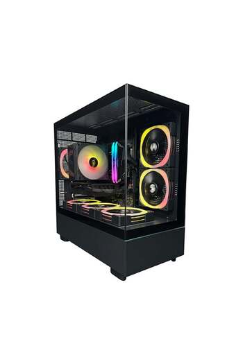 Generic جهاز كمبيوتر MI Excite للألعاب بمعالج Core i7 14700F وذاكرة وصول عشوائي (RAM) سعة 16 جيجابايت وذاكرة تخزين SSD سعة 1 تيرابايت وبطاقة رسومات Nvidia GeForce RTX 5060 Ti