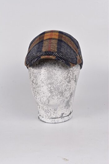 mercantoptan Winter Lumberjack Luxury Wool London Model British Men's Cap Hat