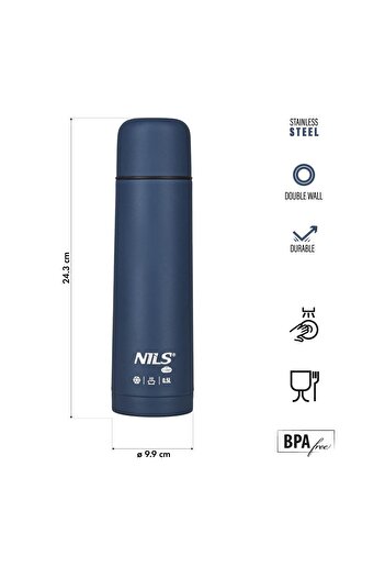 Other NC3803 TOURISTIC THERMOS 500ML BLUE NILS CAMP