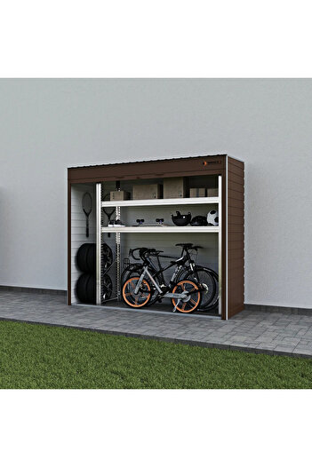Parkingbox GARDENBOX GRANDE L2500xH2160xA800 metal storage cabinet