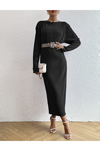 Sheya Sheya midi dress, black
