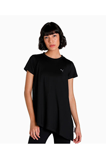 Puma Signature Graphic Super Comfy Maternity T-Shirt - Black
