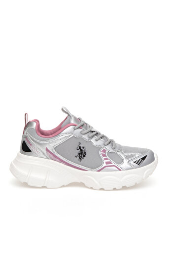 U.S. Polo Assn. Women's Gray Sports Shoes 50313822-Vr025