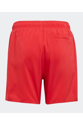 adidas WATER REACTIVE SWIM SHORTS KIDS-Semi Lucid Red/White