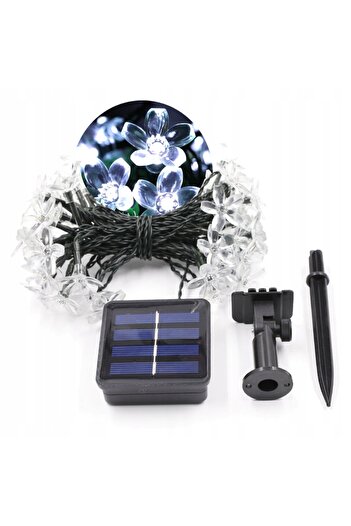 Other SOLAR Garden Lamps SET 5 meters 20 LED Flowers COOL WHITE Decorative