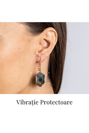 craftmystic Protective Vibration - Labradorite and Blue Reflections Earrings