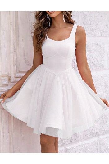 Sheya Sheya mini dress, white