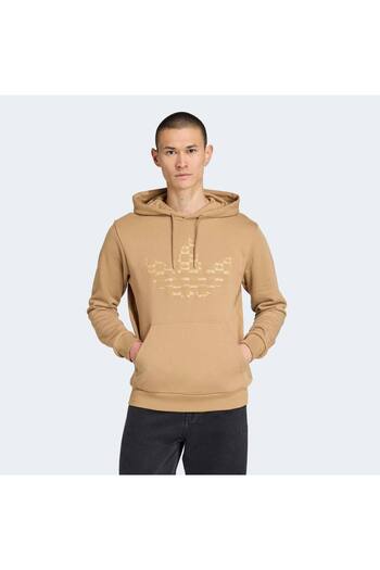 adidas Ανδρικό μπλουζάκι μονόγραμμα σε μπεζ χρώμα (JY3006)