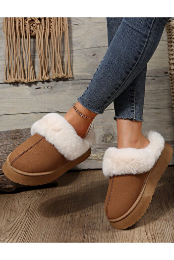 Sheya Sheya fur clogs, brown