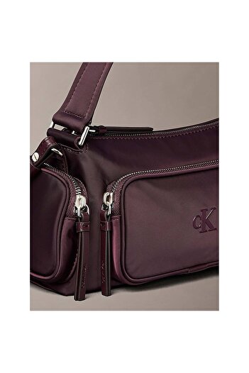 Calvin Klein Kadın Bordo Omuz Çantası (LV04F3132G-BAP)