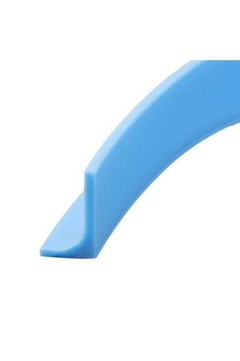 esimplu Self-adhesive shower threshold, for shower cabin, mold resistant, blue, 1.5 m, 90° model