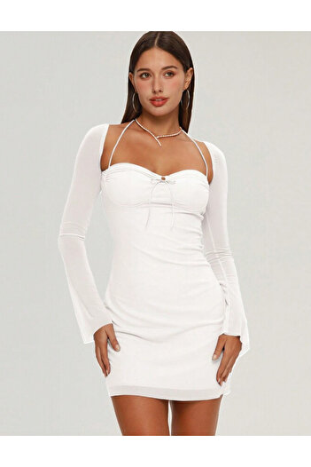 Sheya Sheya mini dress, white