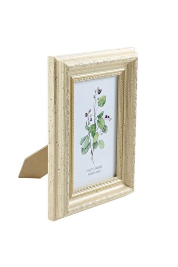 OEM Rama foto 3081-A-503KE 46, plastic, alb vintage, 10 x 15 cm