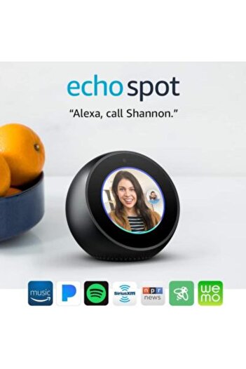 Amazon Echo Spot Smart Assistant - Black
