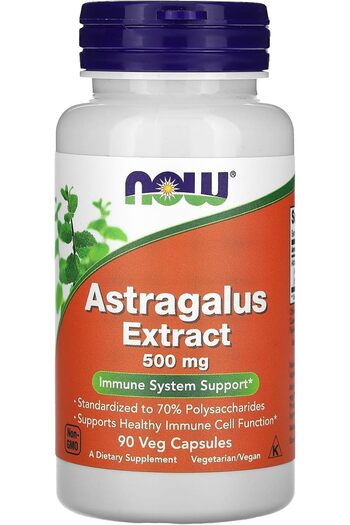 Now Foods, Astragalus Extract, 500 mg, 90 Veggie Caps
